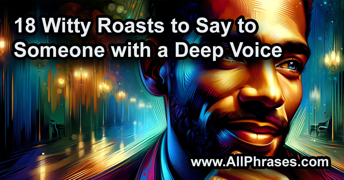 deep voice roasts