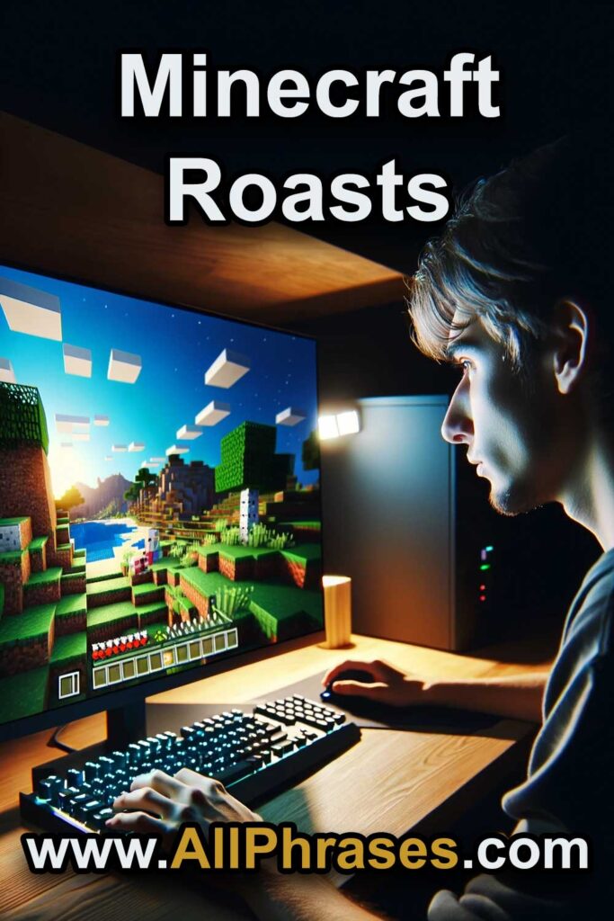 minecraft player roasts