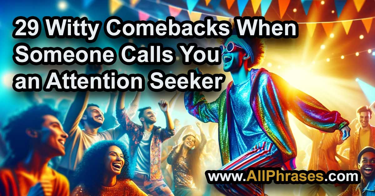 attention-seeker-comebacks